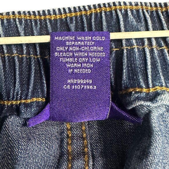Catherines Timeless Fit Pull On Stretch Jeans (2) 1X Elastic Waist Normcore Mom - Picture 9 of 16